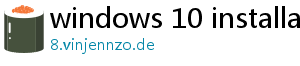 windows 10 installation media